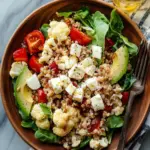 Roasted Cauliflower and Farro Salad with Feta and Avocado Bliss 9 Roasted Cauliflower and Farro Salad with Feta and Avocado