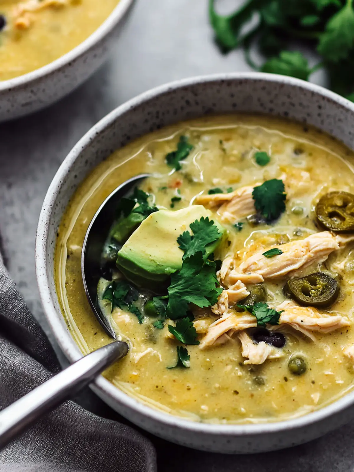 Cozy Up with Green Enchiladas Chicken Soup – Low-Carb Delight 2 Green Enchiladas Chicken Soup