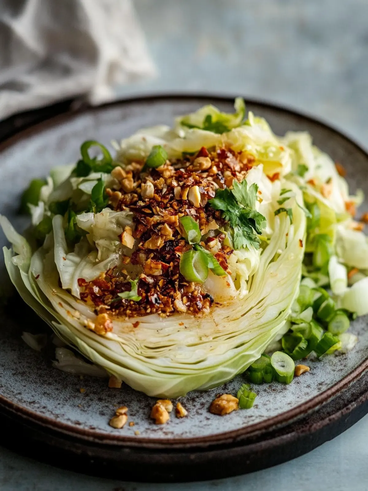 Dan Dan Charred Cabbage: A Flavorful Vegan Delight 4 Dan Dan Charred Cabbage