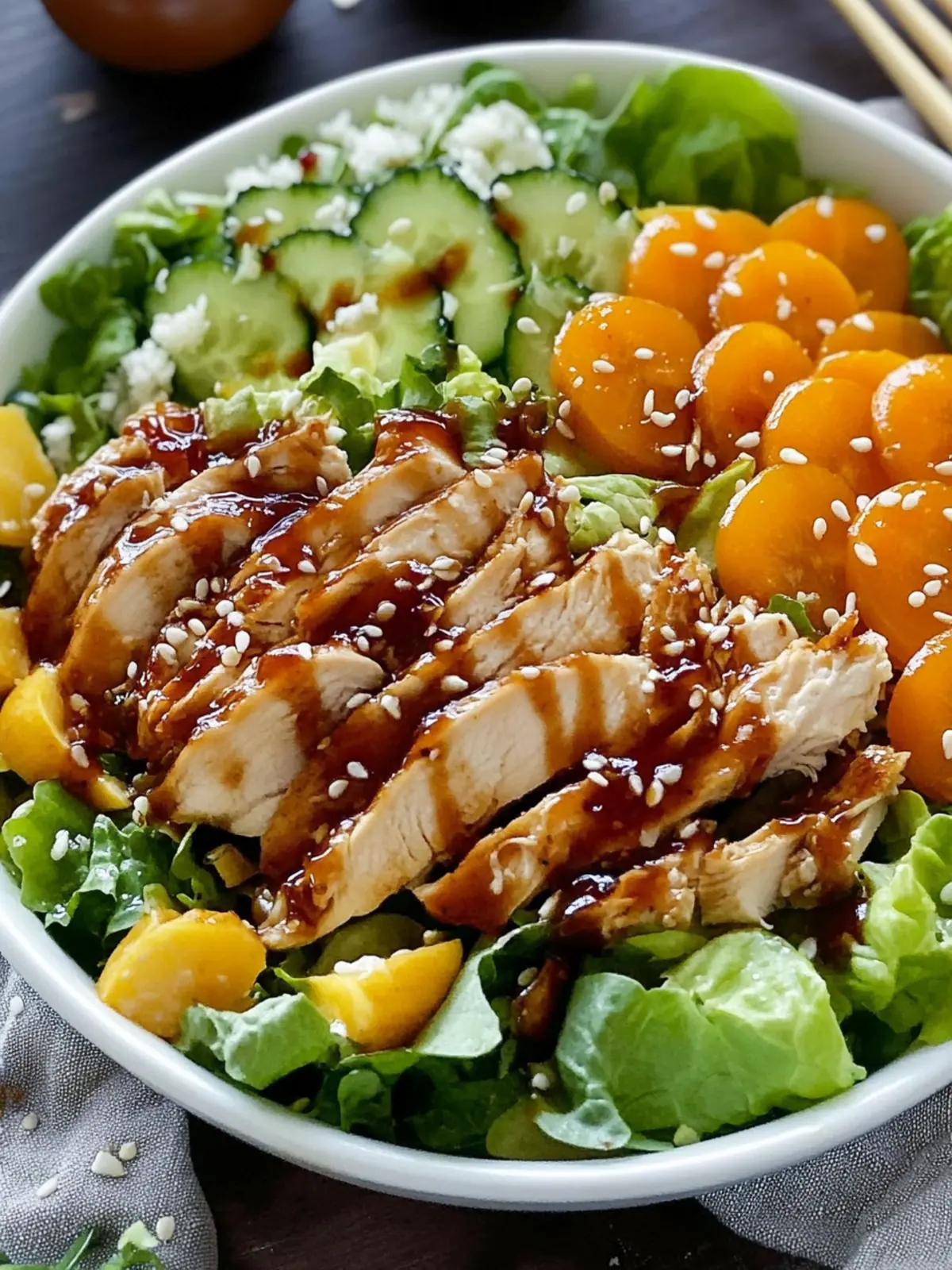 Delicious Teriyaki Chicken Salad for a Flavorful Feast 2 Teriyaki Chicken Salad