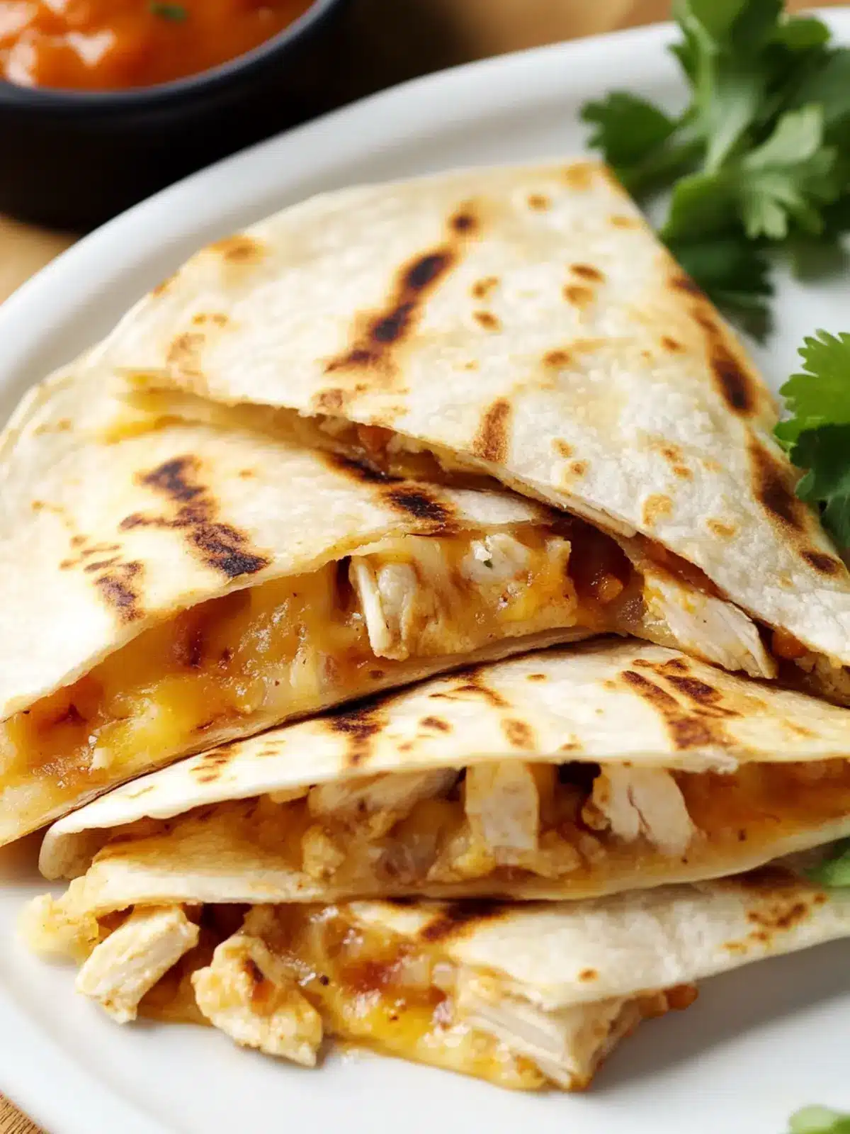 Easy Dinner Idea: BBQ Chicken Quesadilla Your Family Will Love 3 EASY DINNER IDEA BBQ CHICKEN QUESADILLA