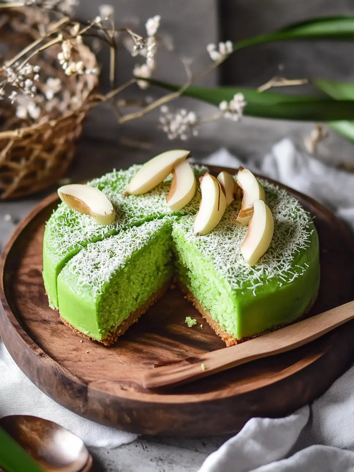Fluffy Pandan Pukis Cake: A Coconut Delight You’ll Love 2 Pandan Pukis Cake