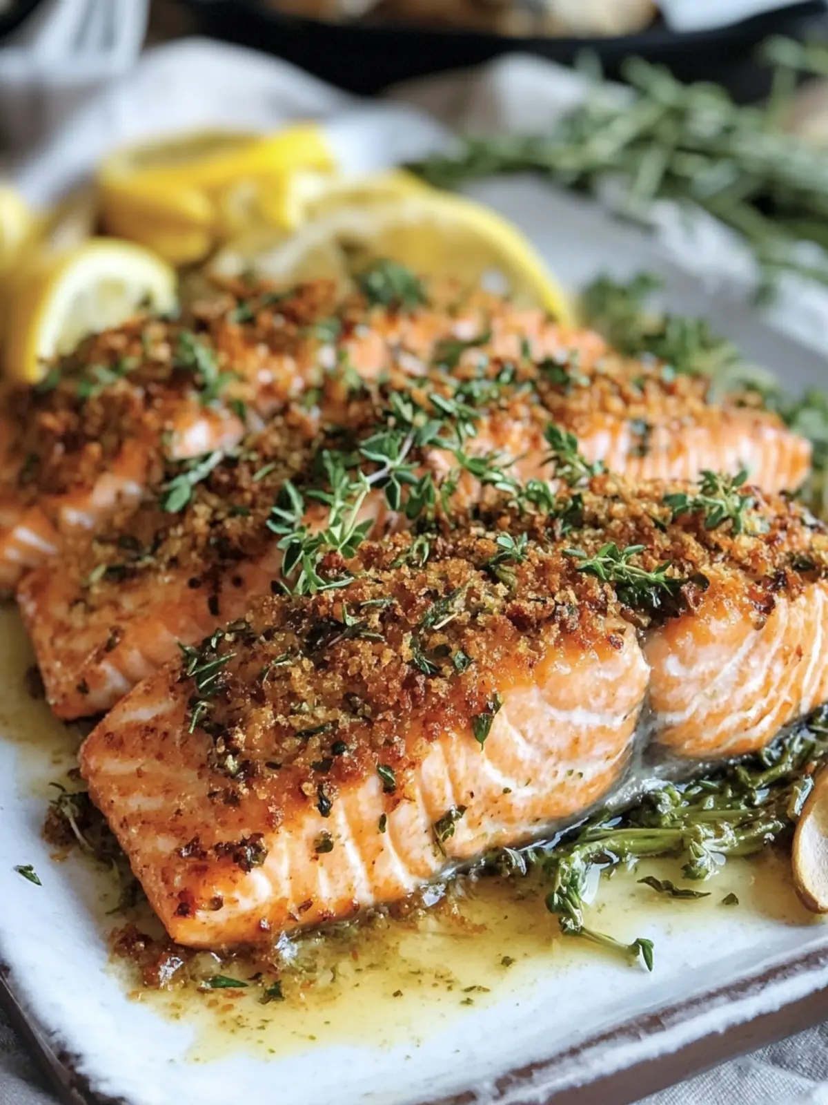 Crispy Herb-Crusted Salmon with Lemon Dill Bliss Quick Recipe 2 Crispy Herb-Crusted Salmon
