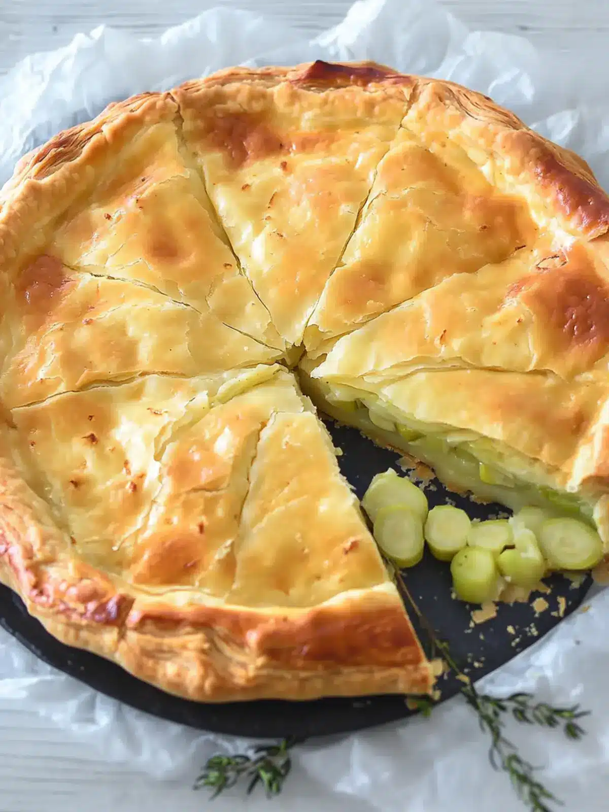 Heavenly Prasopita: A Cozy Greek Leek Pie to Savor 3 Prasopita (Greek Leek Pie)