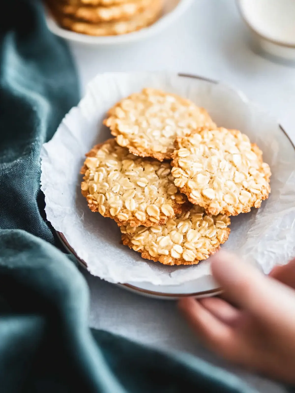 Irresistible Oatmeal Lace Cookies for a Sweet Homemade Treat 2 Oatmeal Lace Cookies