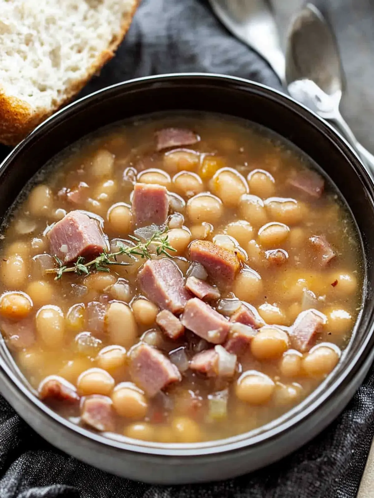 Ham and Navy Bean Soup – Comfort Food for Cozy Evenings 3 Ham and Navy Bean Soup