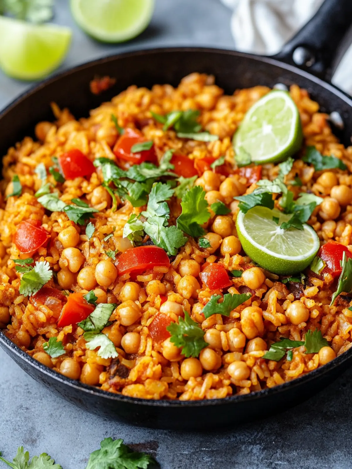 Taco-Spiced Chickpea and Rice Skillet Ready in 40 Minutes 5 Taco-Spiced Chickpea and Rice Skillet