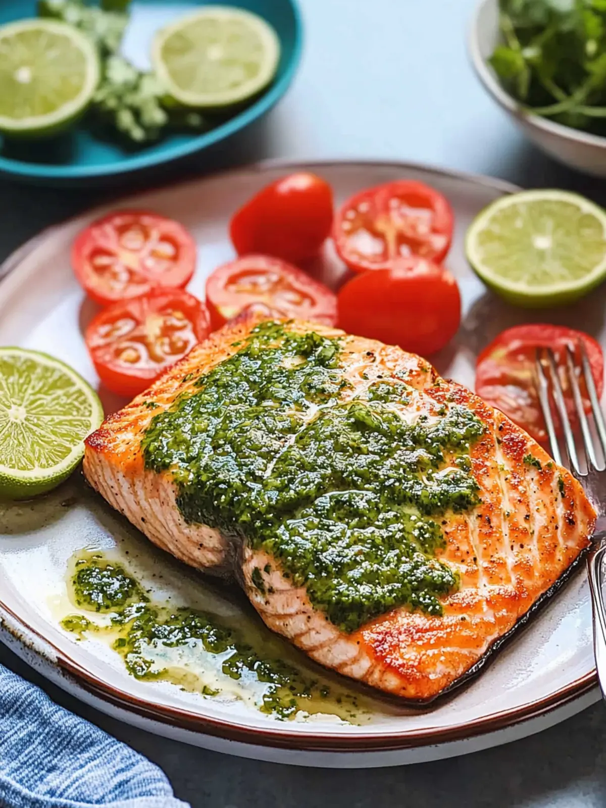 Savor the Flavor: Easy Cilantro Lime Salmon Delight 2 Cilantro Lime Salmon