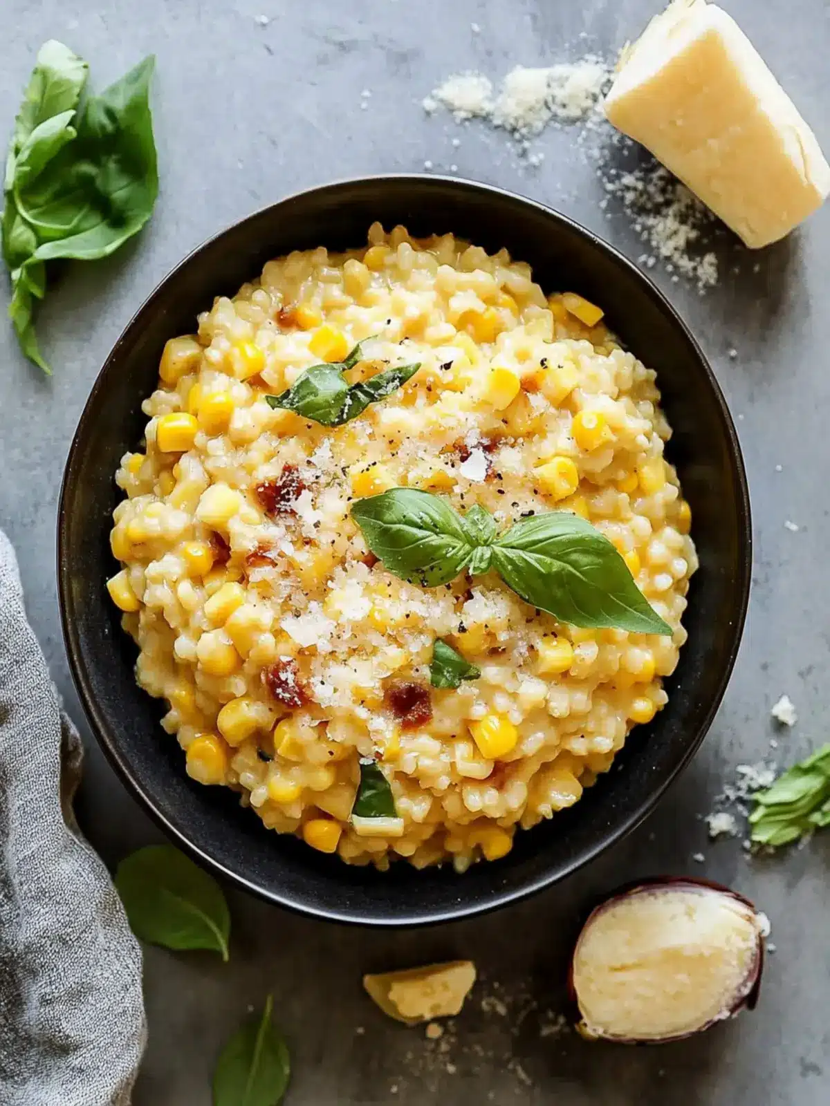 Sweet Corn Risotto