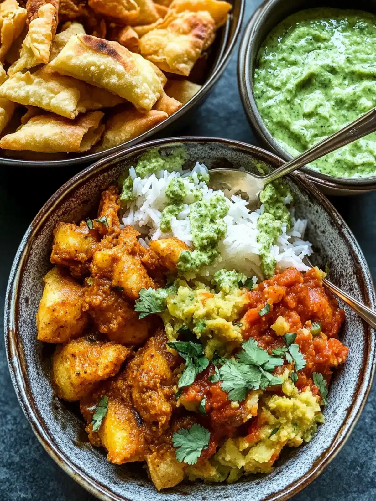 Savor Samosa-Inspired Bowls with Creamy Yogurt Bliss 3 Samosa-Inspired Bowls