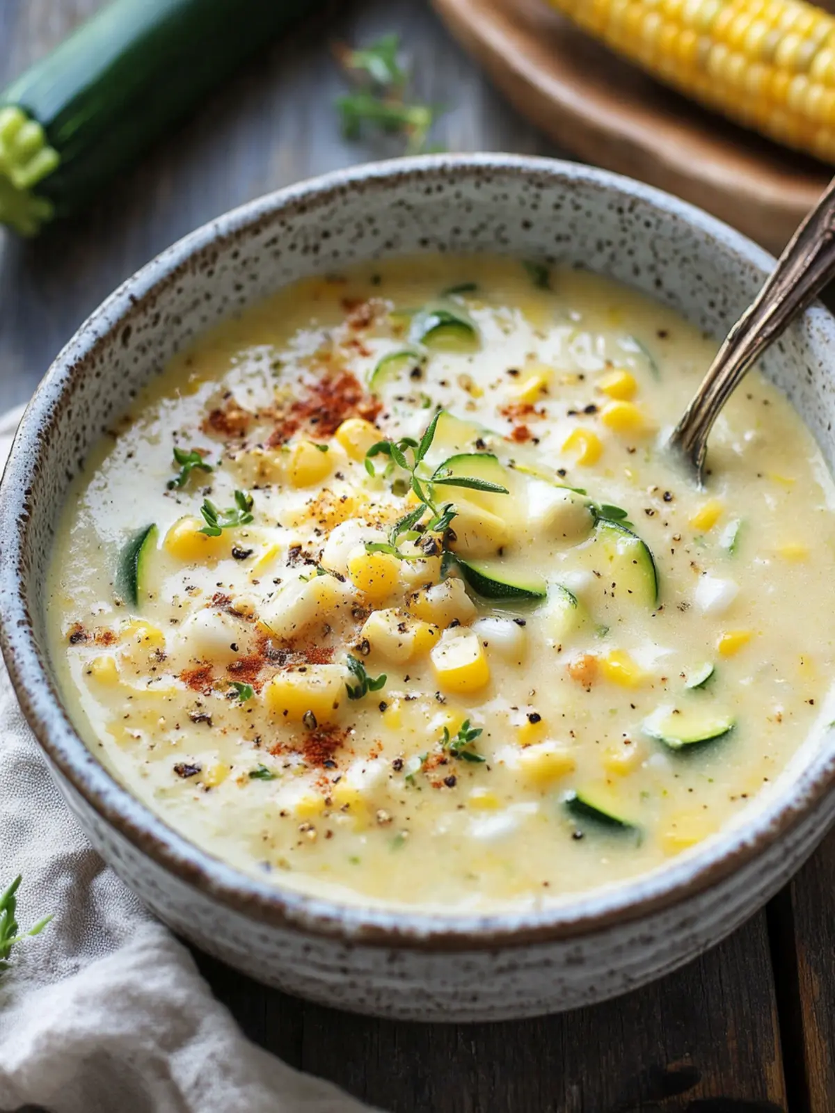 Summer Corn and Zucchini Chowder That's Creamy and Delicious 4 Summer Corn and Zucchini Chowder