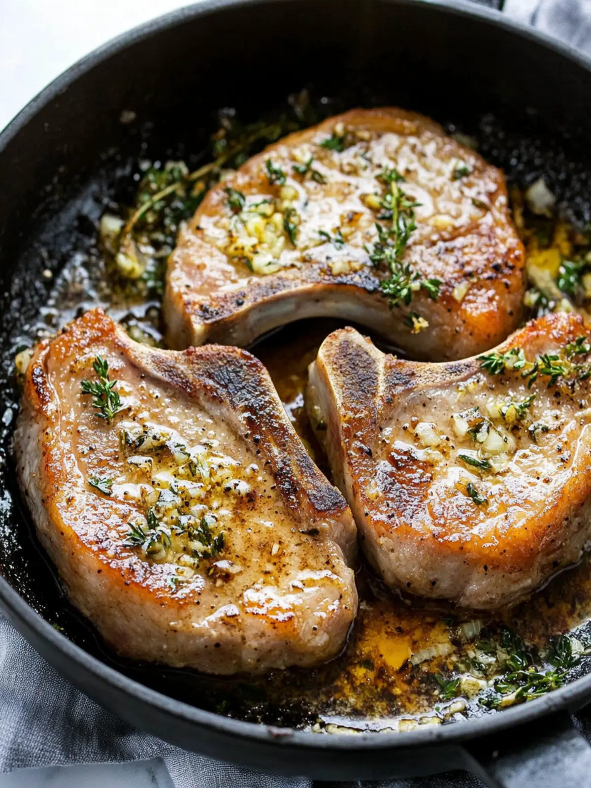 Savor 15-Minute Garlic Butter Pork Chops for Dinner Bliss 5 15-Minute Garlic Butter Pork Chops