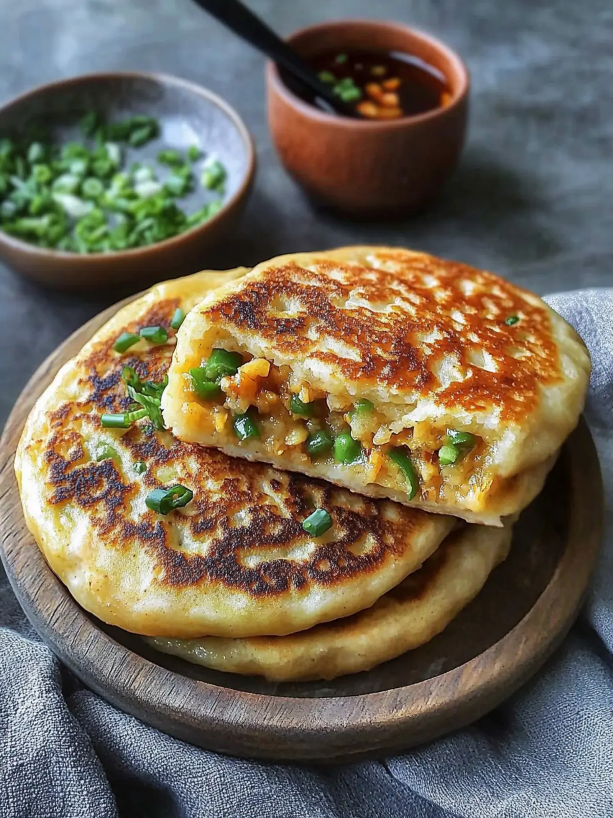 Delicious Chinese-Style Savoury Stuffed Breakfast Pancakes 5 Chinese-Style Savoury Stuffed Breakfast Pancakes