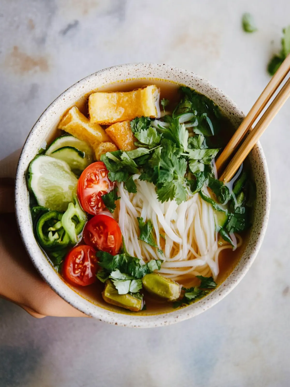 Delicious Homemade Vegan Pho: Your Ultimate Comfort Bowl 3 homemade vegan pho
