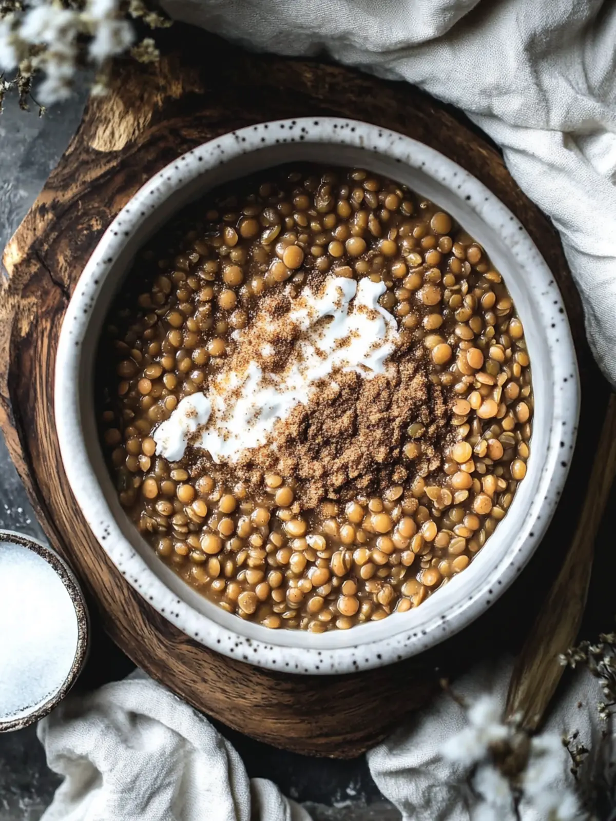 Creamy Breakfast Lentils With Cinnamon Brown Sugar Bliss 2 Breakfast Lentils With Cinnamon Brown Sugar