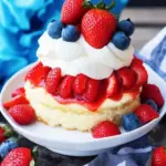 Red White and Blue Strawberry Shortcake for Your Summer Bash 8 Red White and Blue Strawberry Shortcake
